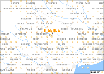 map of Ingenge