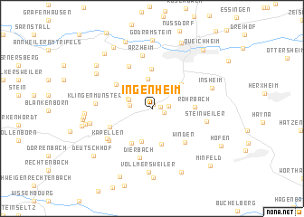 map of Ingenheim