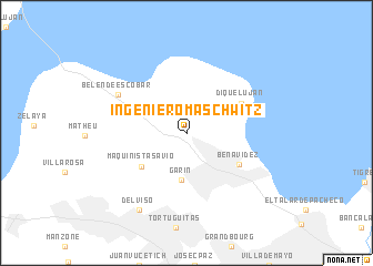 map of Ingeniero Maschwitz