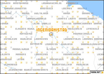 map of Ingenio Amistad