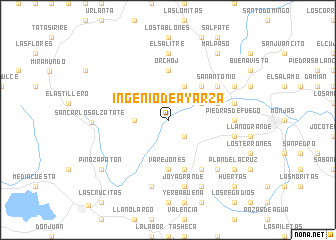 map of Ingenio de Ayarza