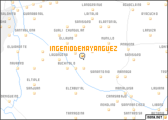 map of Ingenio de Mayangüez