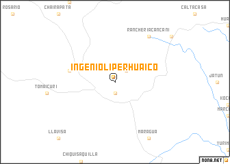 map of Ingenio Liperhuaico