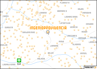 map of Ingenio Providencia