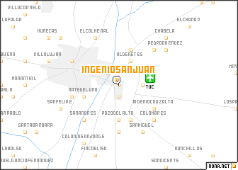 map of Ingenio San Juan