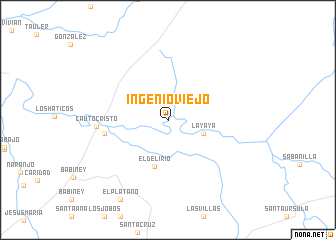 map of Ingenio Viejo