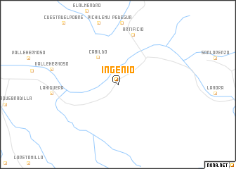 map of Ingenio