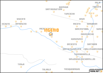 map of Ingenio
