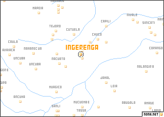 map of Ingerenga