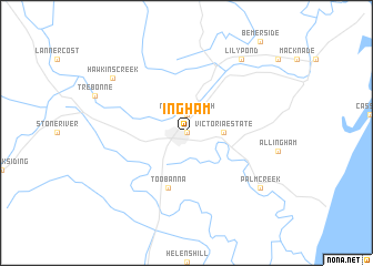 map of Ingham