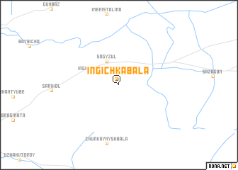 map of Ingichkabala
