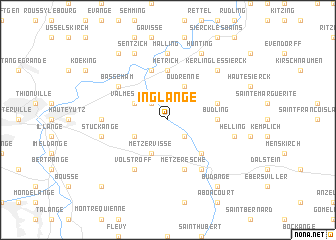 map of Inglange