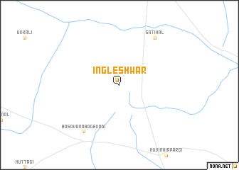 map of Ingleshwār