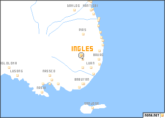 map of Ingles