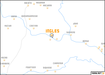 map of Inglês