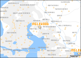 map of Inglewood