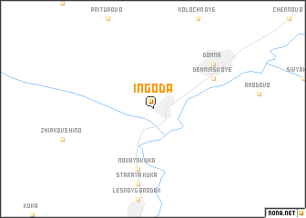 map of Ingoda