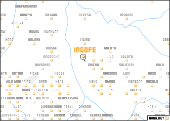 map of Ingofē