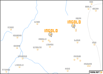map of Ingolo