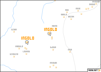 map of Ingolo