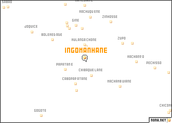 map of Ingomanhane