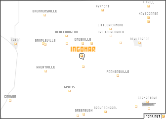 map of Ingomar