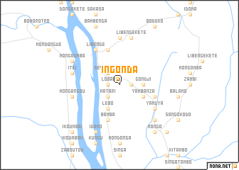 map of Ingonda