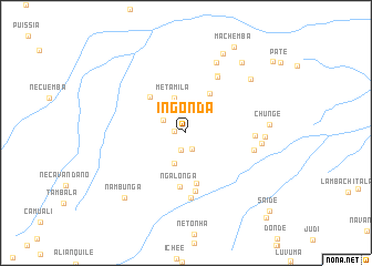 map of Ingonda