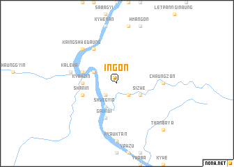 map of Ingon