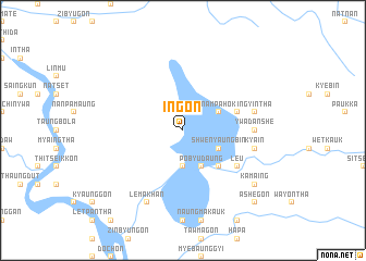 map of Ingon