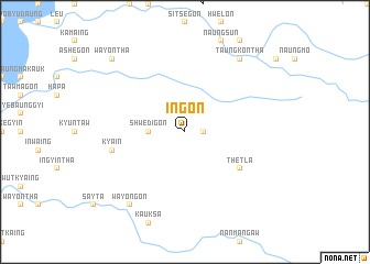 map of Ingon