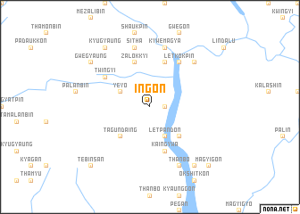 map of Ingon