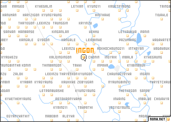 map of Ingon