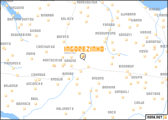 map of Ingorèzinho