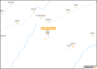 map of Ingouna