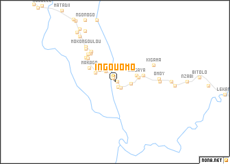 map of Ingouomo