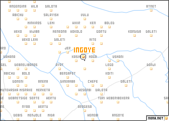 map of Ingoyē