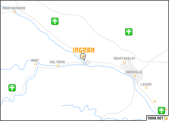 map of Ingram