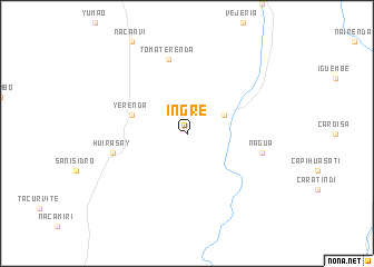 map of Ingre