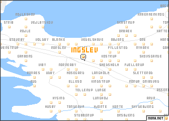 map of Ingslev