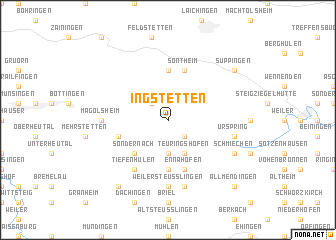 map of Ingstetten