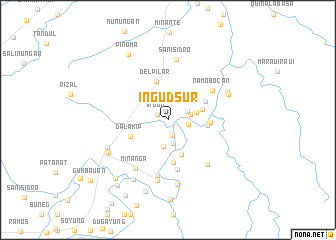 map of Ingud Sur