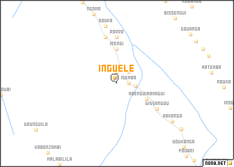 map of Inguelé