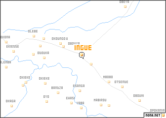 map of Ingué