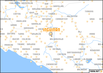 map of Inguinan