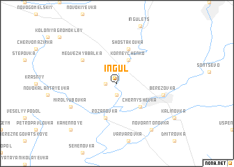 map of Ingul