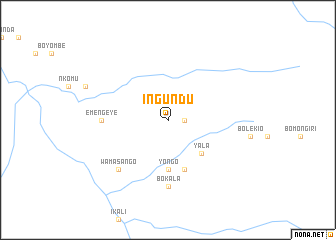 map of Ingundu