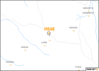 map of Ingwe