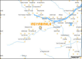 map of Ingyinbinhla