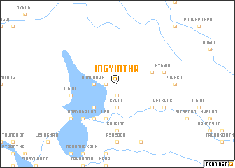 map of Ingyintha